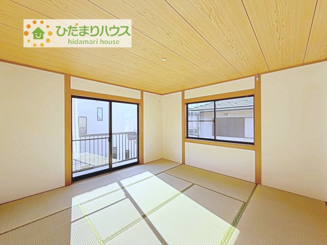【和室】 | 取手市新取手５丁目　中古戸建 | 赤ちゃんスペースや客間など、多彩な用途で使用できる和室☆