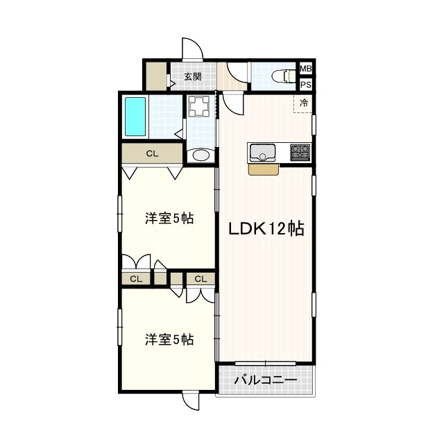 コンフォート夏橙の間取り