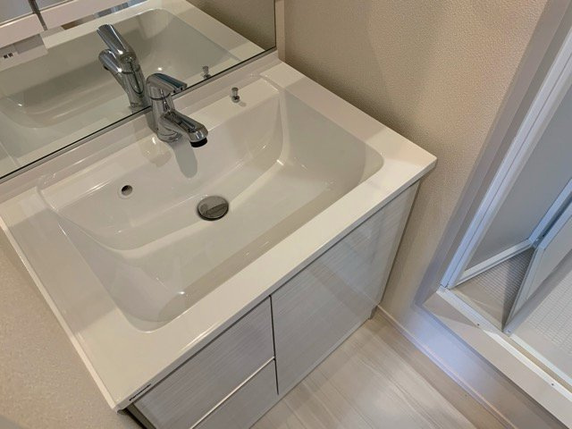 コンフォート夏橙の洗面所|独立洗面台