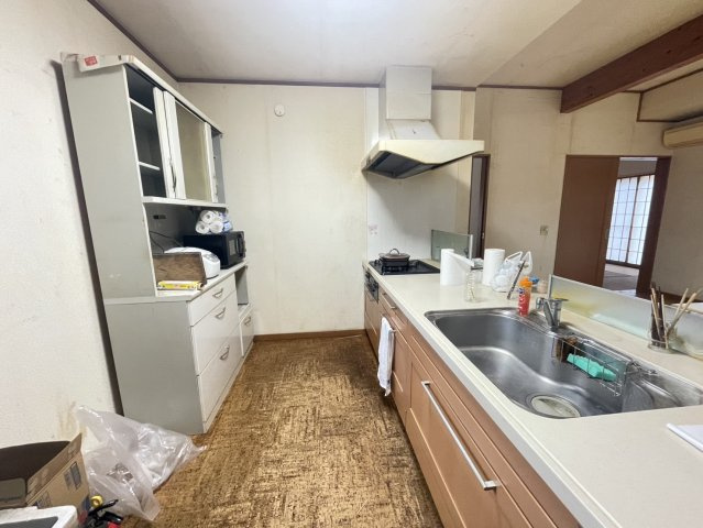 いすみ市岬町押日平屋のキッチン