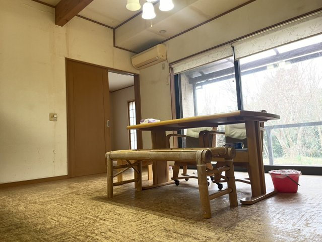 いすみ市岬町押日平屋の居間・リビング