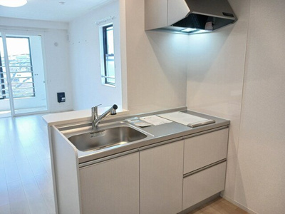 【キッチン】 | サンフラワーＢ | お料理しやすいキッチンです