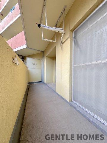 ロワールマンション和白5のバルコニー