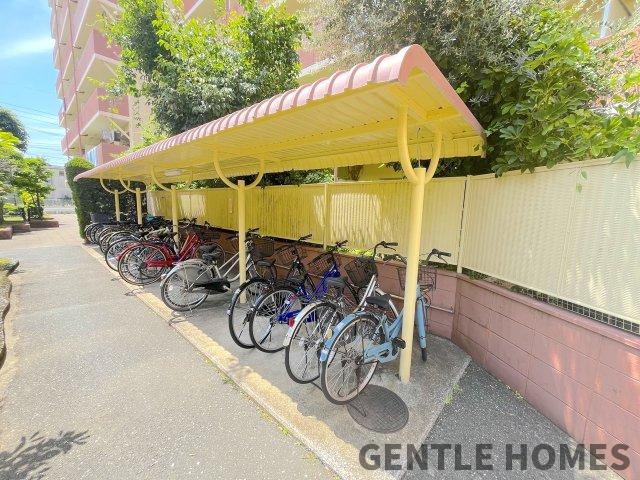 ロワールマンション和白5の駐輪場