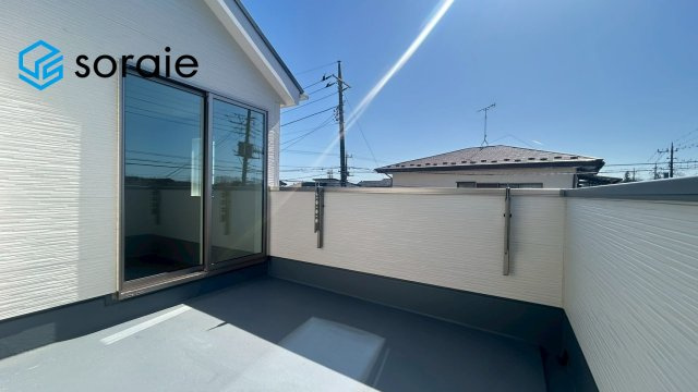 所沢下富第2期　全1棟　新築戸建　リナージュのバルコニー|3月5日撮影