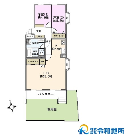 シーサイド茅ヶ崎松浪の間取り