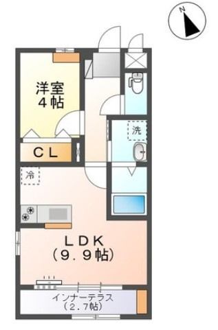 Ｓ-ＢＬＯＯＤの間取り