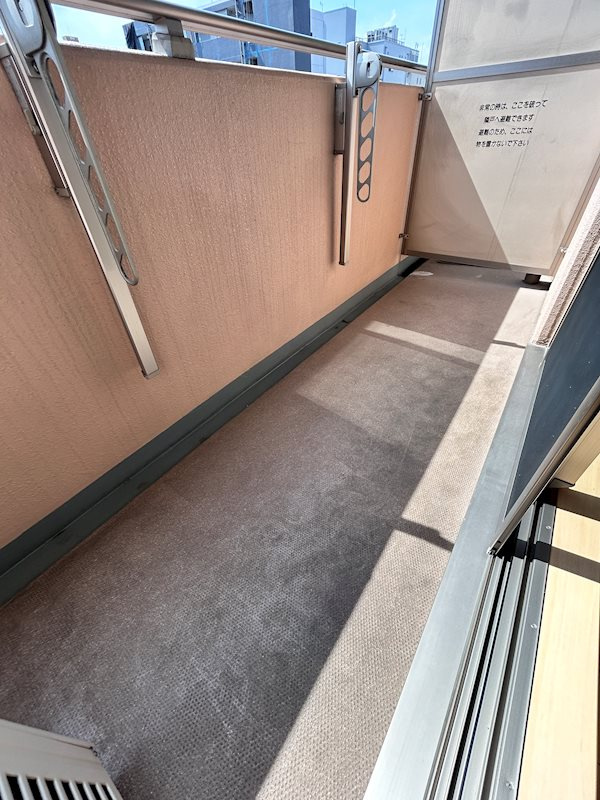 ブルーフォレストのバルコニー