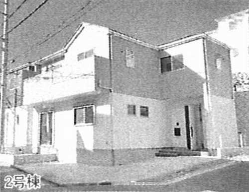 藤沢市善行坂1期　新築戸建全3棟　2号棟の外観パース