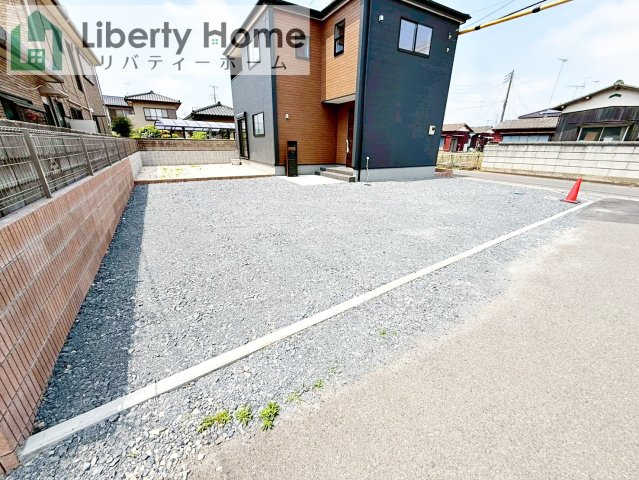 第3土浦市並木　新築戸建の駐車場