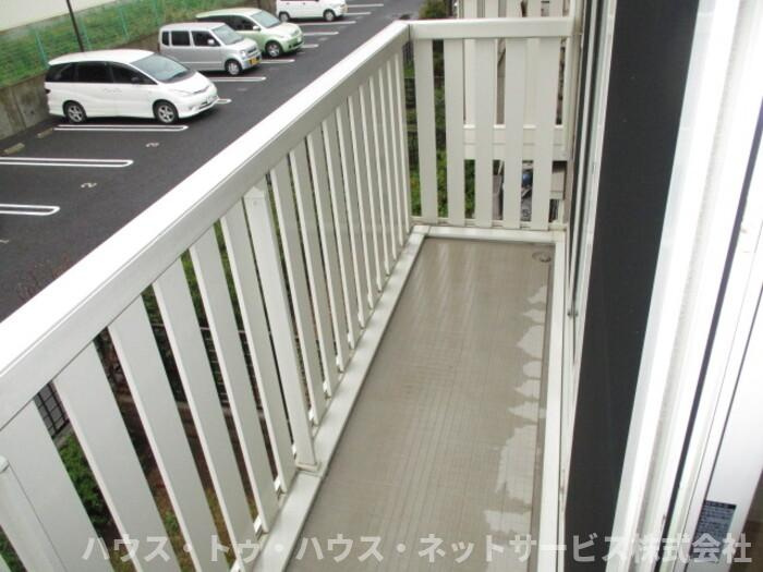 リビングタウン南花島　Ａのバルコニー