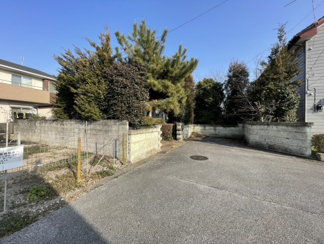 宇都宮市西川田町　土地の外観|建物は解体して更地でお渡しです