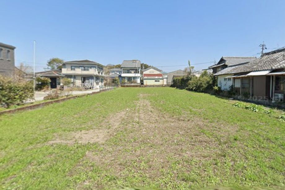 都城市高城町穂満坊の売地の外観