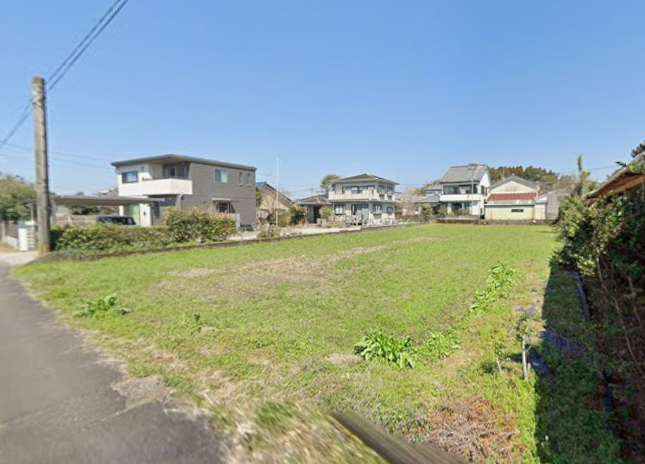 都城市高城町穂満坊の売地の外観