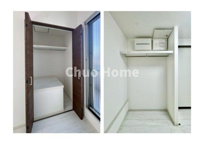 【収納】 | 葛飾区堀切4丁目新築分譲住宅 | 居室にはクローゼットを完備し、自由度の高い家具の配置が叶うシンプルな空間です。お子様の成長と必要になる子供部屋を与えるにはぴったりの間取りですね。