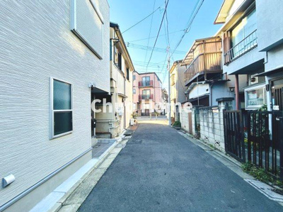 【前面道路含む現地写真】 | 葛飾区堀切4丁目新築分譲住宅 | 全面道路