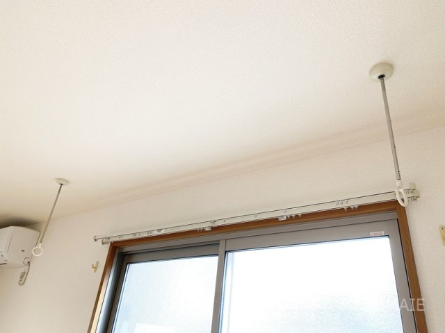 ピュアハウスの設備|室内物干しあります！