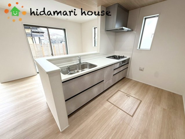 桶川市坂田9期　新築戸建　グラファーレ01のキッチン