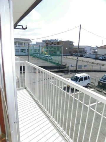 シティハイツ佐藤Ｂのバルコニー