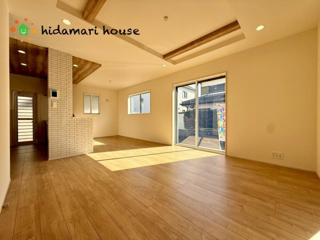 桶川市坂田11期　新築戸建　ブルーミング01の居間・リビング