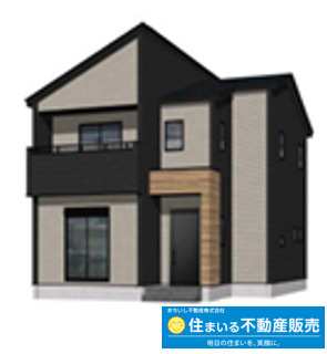 須恵町大字旅石28期　2号棟の外観パース