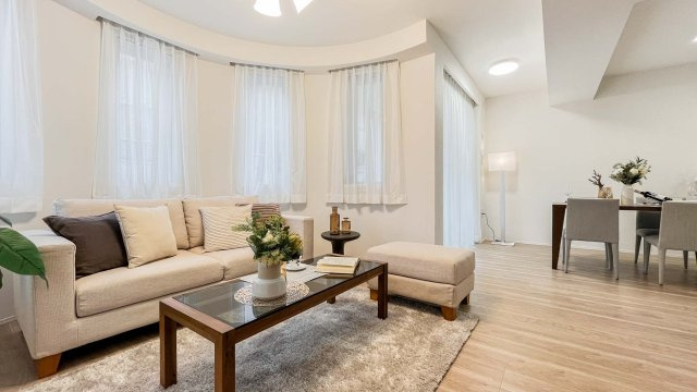 ラヴィドール杉並上井草の居間・リビング|こちらのリビングで趣味の時間をお楽しみください