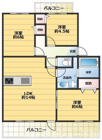 【間取り】 | ファインはざま