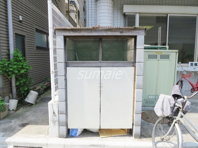 グリーンハイム赤羽のその他共用部分|敷地内にゴミ置場あります！！