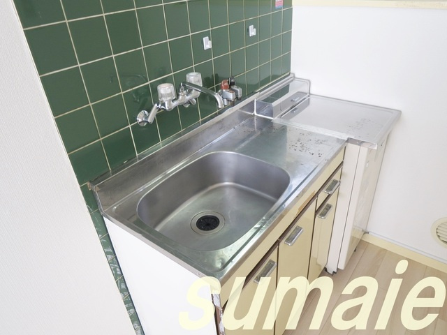 アムール駒込のキッチン|ガスコンロ１口設置可能です☆