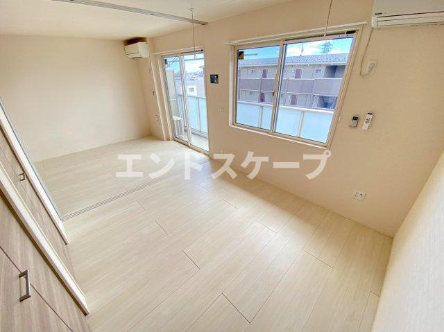 コージーネスト　Ｂの居間・リビング|高崎、前橋のお部屋探しはエンドスケープまで！お客様の理想お聞かせ下さい♪