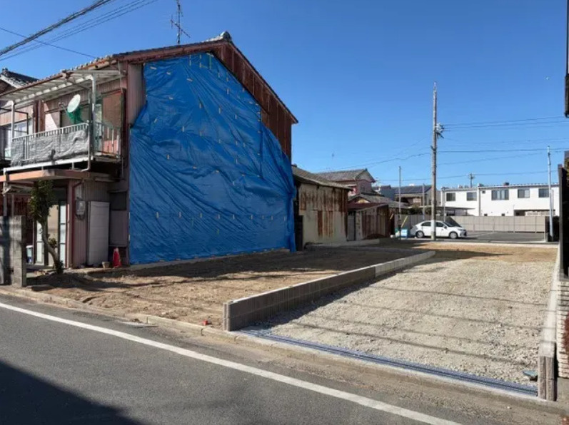 売新築戸建　中央区浅田町の前面道路含む現地写真
