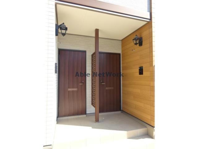 ローマアリエスＡのエントランス|エントランス部分