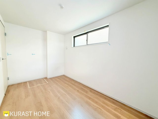 京都市右京区太秦上ノ段町　新築戸建の洋室|洋室5.62帖