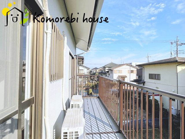 比企郡川島町八幡　中古一戸建てのバルコニー|26.2.6撮影済み