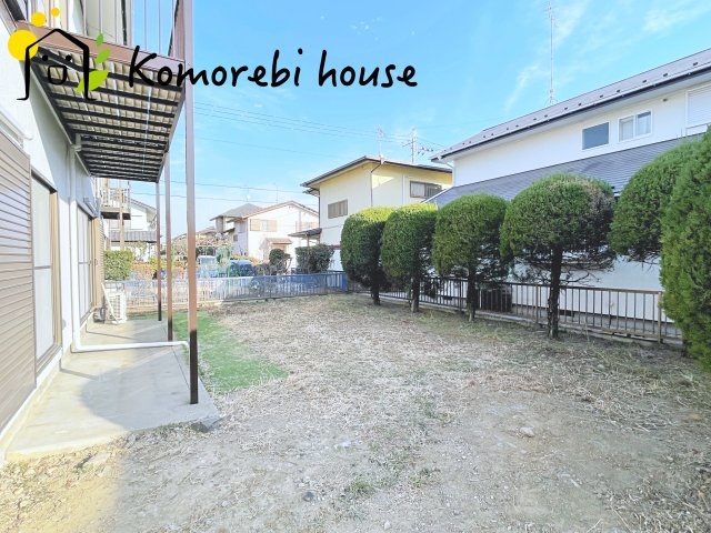 比企郡川島町八幡　中古一戸建ての庭|26.2.6撮影済み
