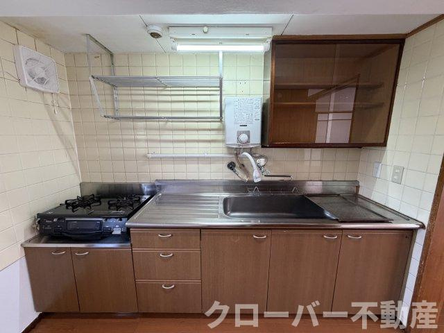 京都東山４０６棟のキッチン