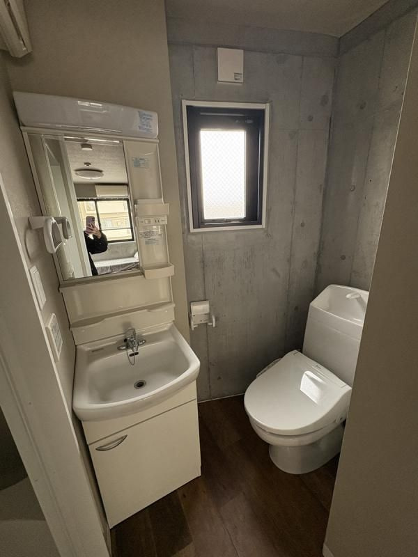 CAMELLIA東長崎の洗面所