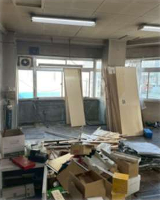 大阪市中央区上本町西５丁目の店舗事務所の内装