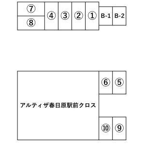【区画図】 | アルティザ春日原駅前クロス