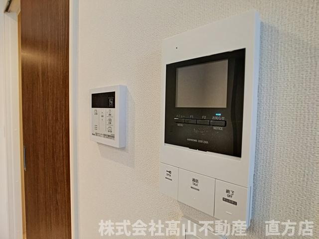 直方市大字感田の賃貸マンションのセキュリティ