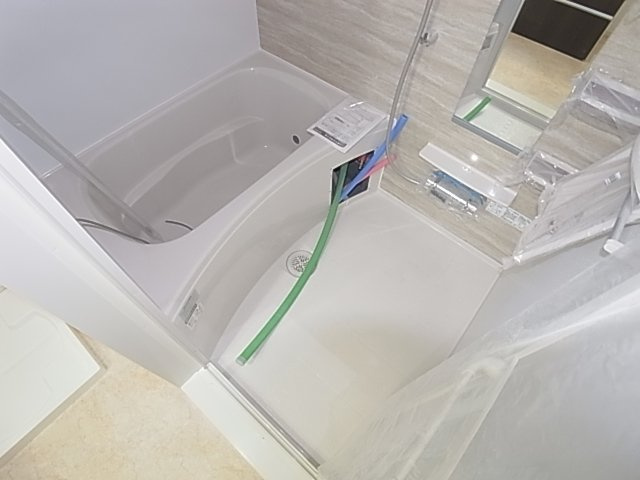 神戸市兵庫区塚本通２丁目の賃貸マンションの浴室|追い焚き機能付き