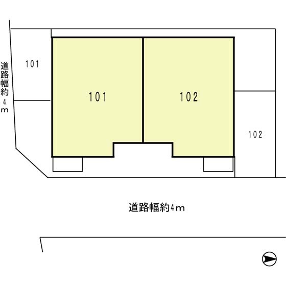 レジデンスＫ の区画図