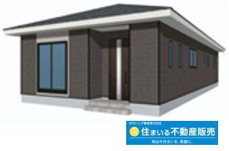 須恵町新原第5　2号棟の外観パース
