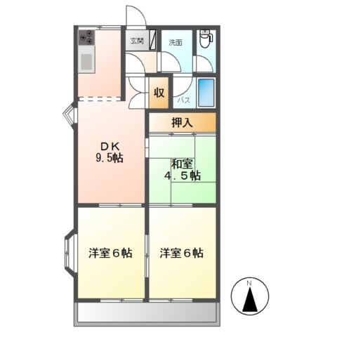 プレイスロイヤルの間取り