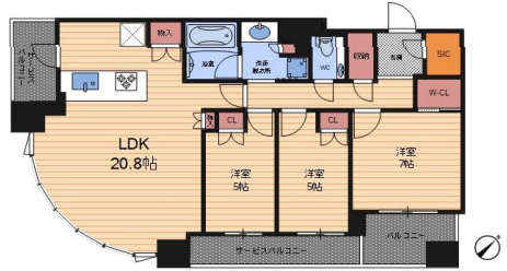シエリアタワー中之島
