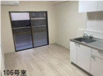 【居間・リビング】 | ニューブライトマンション | ゆったりとしたリビングです