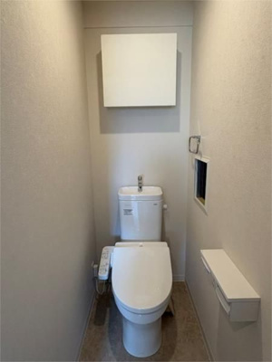 【トイレ】 | カサ・フェリーチェ | シンプルで使いやすいトイレです