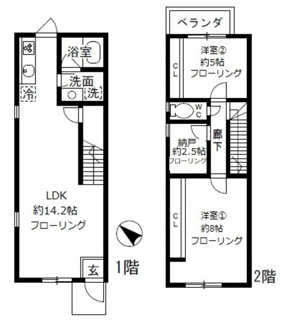 ストアハウス２の間取り