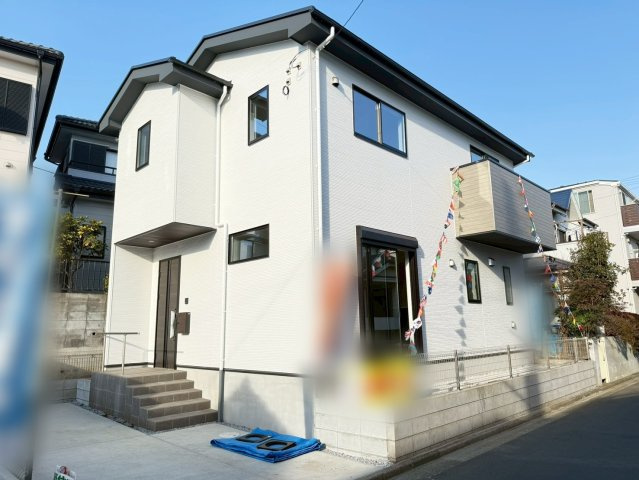 川越市むさし野1期　新築一戸建て　1号棟の外観|きれいな外観です