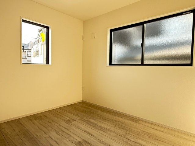 川越市むさし野1期　新築一戸建て　1号棟の寝室|ゆとりの広さです